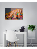 R.Cavalié, Covid 19, peinture - Galerie de vente et d’achat d’art contemporain en ligne Artalistic