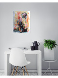 Audrey Ramsbacher, Bérangère, peinture - Galerie de vente et d’achat d’art contemporain en ligne Artalistic