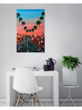 Lucie Pautret, Lumière du pacifique, peinture - Galerie de vente et d’achat d’art contemporain en ligne Artalistic