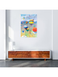 Oxypoint, Hot air balloons, painting - Artalistic online contemporary art buying and selling gallery