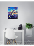 Oxypoint, The Sun is Setting, peinture - Galerie de vente et d’achat d’art contemporain en ligne Artalistic