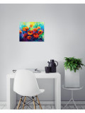 Oxypoint, Poppies, peinture - Galerie de vente et d’achat d’art contemporain en ligne Artalistic