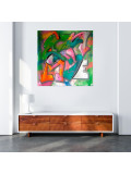 Saname, Trace n°2424, peinture - Galerie de vente et d’achat d’art contemporain en ligne Artalistic
