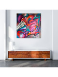 Saname, Trace n°2425, peinture - Galerie de vente et d’achat d’art contemporain en ligne Artalistic