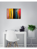 M.Garcia, Circus strip 1, peinture - Galerie de vente et d’achat d’art contemporain en ligne Artalistic