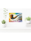 Xavier Caille, Pipe, dessin - Galerie de vente et d’achat d’art contemporain en ligne Artalistic