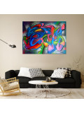 Saname, Trace n°2427, peinture - Galerie de vente et d’achat d’art contemporain en ligne Artalistic