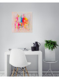 Sandrine Hartmann, Mademoiselle, peinture - Galerie de vente et d’achat d’art contemporain en ligne Artalistic