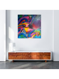 Saname, Trace n°2428, peinture - Galerie de vente et d’achat d’art contemporain en ligne Artalistic
