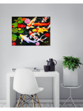 Françoise Augustine, Jardin d'eau, peinture - Galerie de vente et d’achat d’art contemporain en ligne Artalistic