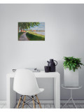 R.Cavalié, N°1166 Rochefort, peinture - Galerie de vente et d’achat d’art contemporain en ligne Artalistic