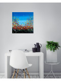 Claude Conte, Symphonie de fleurs, peinture - Galerie de vente et d’achat d’art contemporain en ligne Artalistic