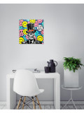 Patrick Cornée, Live your fucking best life, peinture - Galerie de vente et d’achat d’art contemporain en ligne Artalistic
