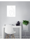 Hildegarde Handsaeme, Elégance tracée, drawing - Artalistic online contemporary art buying and selling gallery