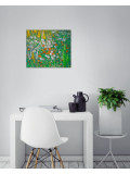 Victoria Bordier, Jardin de Monet 1, peinture - Galerie de vente et d’achat d’art contemporain en ligne Artalistic