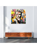 Patrick Cornée, David Bowie, peinture - Galerie de vente et d’achat d’art contemporain en ligne Artalistic
