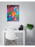 Saname, Trace n°2505, peinture - Galerie de vente et d’achat d’art contemporain en ligne Artalistic