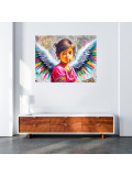Vincent Bardou, L'ange de l'innocence, peinture - Galerie de vente et d’achat d’art contemporain en ligne Artalistic