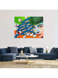 Gardani, Chasing Audrey Hepburn, peinture - Galerie de vente et d’achat d’art contemporain en ligne Artalistic
