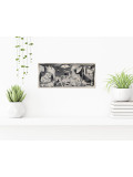 Sébastien Arcouet, Trompette et Guernica, dessin - Galerie de vente et d’achat d’art contemporain en ligne Artalistic