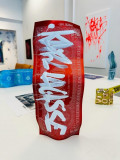 Karl Lagasse, One dollar red mat, sculpture - Galerie de vente et d’achat d’art contemporain en ligne Artalistic
