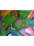 Saname, Trace n°2424, peinture - Galerie de vente et d’achat d’art contemporain en ligne Artalistic