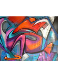 Saname, trace n°2426, peinture - Galerie de vente et d’achat d’art contemporain en ligne Artalistic