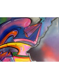 Saname, Trace n°2428, peinture - Galerie de vente et d’achat d’art contemporain en ligne Artalistic