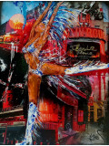 LAKO, Moulin rouge, Peinture - Galerie de vente et d’achat d’art contemporain en ligne Artalistic
