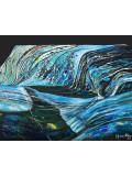 Patricia Quenouillere, Le Glacier, Peinture - Galerie de vente et d’achat d’art contemporain en ligne Artalistic