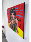 Ewen Gur, Cleopatra's cat, peinture - Galerie de vente et d’achat d’art contemporain en ligne Artalistic