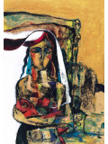 Laven Chegeni, Femme#1, peinture - Galerie de vente et d’achat d’art contemporain en ligne Artalistic