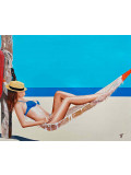 Jean-Jacques Venturini, Sous le soleil exactement, peinture - Galerie de vente et d’achat d’art contemporain en ligne Artalistic