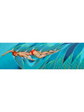 Federico Cortese, Swimmer, peinture - Galerie de vente et d’achat d’art contemporain en ligne Artalistic