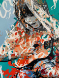 Lucie Lith, La guitariste, peinture - Galerie de vente et d’achat d’art contemporain en ligne Artalistic