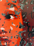 Lucie Lith, Rouge, peinture - Galerie de vente et d’achat d’art contemporain en ligne Artalistic