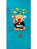 Ewen Gur, Drowning in vodka, peinture - Galerie de vente et d’achat d’art contemporain en ligne Artalistic