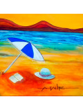 Alain Faure, premier soleil, peinture - Galerie de vente et d’achat d’art contemporain en ligne Artalistic