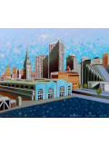 Federico Cortese, Little view of San Francisco, peinture - Galerie de vente et d’achat d’art contemporain en ligne Artalistic