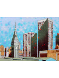 Federico Cortese, Little view of San Francisco, peinture - Galerie de vente et d’achat d’art contemporain en ligne Artalistic