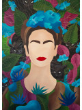 Monica Mrowiec, Frida Kahlo, peinture - Galerie de vente et d’achat d’art contemporain en ligne Artalistic