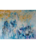 Bernard Gaulbert, Bleu forest, peinture - Galerie de vente et d’achat d’art contemporain en ligne Artalistic