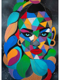 Monika Mrowiec, The power of gaze, peinture - Galerie de vente et d’achat d’art contemporain en ligne Artalistic