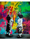 Asko Art, Young vandals, peinture - Galerie de vente et d’achat d’art contemporain en ligne Artalistic