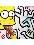 Patrick Cornée, Bart Simpson, peinture - Galerie de vente et d’achat d’art contemporain en ligne Artalistic