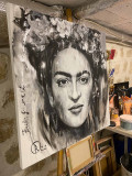 Sabine Rusch, Frida forever II, peinture - Galerie de vente et d’achat d’art contemporain en ligne Artalistic