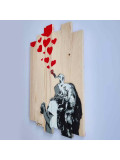 Asko, Love is in the sky, peinture - Galerie de vente et d’achat d’art contemporain en ligne Artalistic