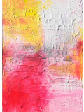 A-Wibaa, The fire red, peinture - Galerie de vente et d’achat d’art contemporain en ligne Artalistic