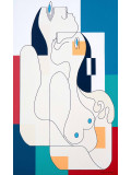 Hildegarde Handsaeme, A Symphony of tenderness and Serenity, painitng - Artalistic online contemporary art buying and selling gallery