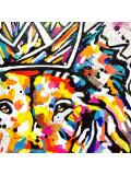 Patrick Cornée, I'm the lion king, peinture - Galerie de vente et d’achat d’art contemporain en ligne Artalistic